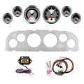 AutoMeter American Muscle 60-63 Chevy Truck Billet Panel/Gauge Kit - 3-3/8in. (x2) & 2-1/16in. (x4)