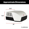 CHILL CUBE RV AC DUCTED 18K WHT