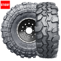 43X14.5017 SX 8 PLY BLACK SIDEWALL COMPETITION STICKY COMPOUND/ NON DOT