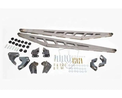 ~(60 lbs. 64X6X6)~ 03-2015 traction bars will not fit 2500 with coil spring rear end Raw - no powder coat