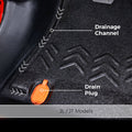 24C WRANGLER JKU 4DR FULL KIT FLOORING CARGO MAT & WHEELHOUSE COVERS W/ SUBWOO