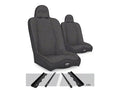 PRP 95-01 Jeep Cherokee XJ Daily Driver High Back Suspension Seats Kit (Pair) - Gray
