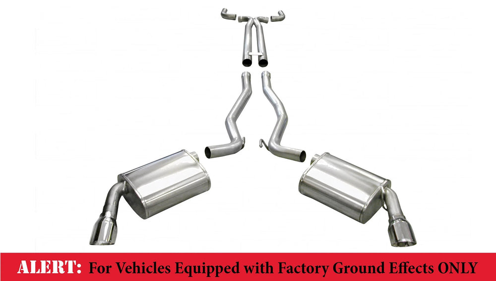 Gm 04-06 Cadillac Cts (3.6L) FTcludes Template Dual Rear Exit W
