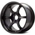 Advan R6 18x10.0 +35 5-114.3 Racing Titanium Black Wheel