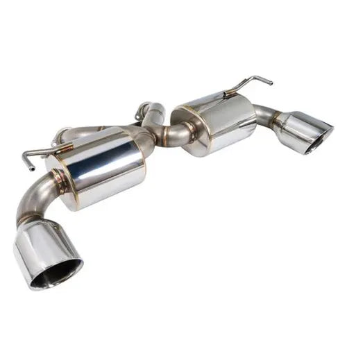 Remark Nissan 370Z (Z34) V2 Axle Back Exhaust w/ Burnt Stainless Steel Double Wall Tip