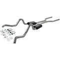 American Thunder Crossmember-Back Exhaust System Fits 1964-1967 GM A-Body 3.00-Inch Stainless Steel System With V8 Engine Aggressive Sound Flowmaster