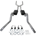 American Thunder Crossmember-Back Exhaust System Fits 1964-1967 GM A-Body 3.00-Inch Stainless Steel System With V8 Engine Aggressive Sound Flowmaster