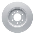 R1 07-21 Ford Expedition Front Left Drilled & Slotted Black Brake Rotor