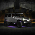 RGB ACCENT LIGHTS 8 PACK KIT - BLACK HOUSING