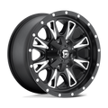 ~(38 lbs. 20X20X12)~ THROTTLE 17x9 6x135.00/6x139.70 MATTE BLACK MILLED (20 mm)