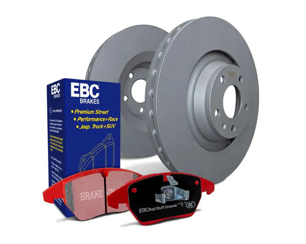 EBC S12 Kits Redstuff Pads and RK Rotors