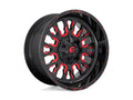 ~(49 lbs. 23X23X15)~ STROKE 20x12 5x114.30/5x127.00 GLOSS BLACK RED TINTED CLEAR (-43 mm)