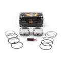 S&S Cycle 2007+ BT 3-7/8in x 4-3/8in Piston Set - .010in