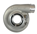 BorgWarner Compressor Cover 72mm SX-E Style V-Band/Hose Outlet