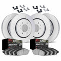 DFC 03-07 Chevrolet Silverado 1500 Front & Rear Geospec Rotors Ultimate Duty Perf Pads w/Hardware