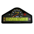~(5 lbs. 13X9X6)~ MULT-FUNCTION DISPLAY LOGGER DRAG RACING BLACK 0-8K RPM