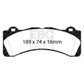 EBC Racing Brembo GT-6 Caliper RP-1 Race Brake Pads