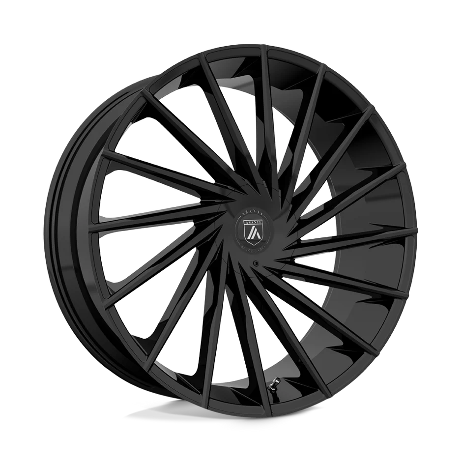 AB018 22X9 5X108 G-BLK 30MM