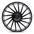 AB018 22X9 5X108 G-BLK 30MM