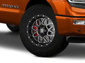 KMC XD SERIES XD820 GRENADE SATIN BLK BLK W/MILLED SPOKES 18x9 6X5.5 bp 5.71 b/s
