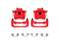 Power Stop 05-11 Chrysler 300 Front Red Calipers w/Brackets - Pair