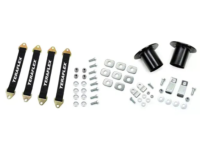 PRERUNNER BRACKET KIT INCLUDING BRACKETS GUSSETS AND LIMIT STRAPS