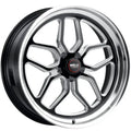 Weld S107 15X5 Laguna 5X120.7 ET19 BS3.75 Gloss Black MIL Dia 78.1