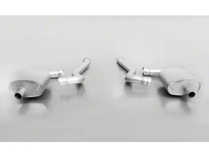 Remus 2015 Ford Mustang 2.3L Ecoboost Axle Back Exhaust w/Front Section/Black Chrome Tail Pipe Set