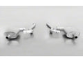 Remus 2015 Ford Mustang 2.3L Ecoboost Axle Back Exhaust w/Front Section/Black Chrome Tail Pipe Set