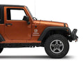 Westin 07-18 Jeep Wrangler JK WJ2 Full Width Front Bumper w/LED Light - Tex. Blk