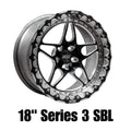 Belak 18x10 / 6.75in BS / 5x120 BP / High Pad / Series 3 Wheel - Non-Beadlock