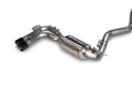 AWE Tuning exhaust installed view