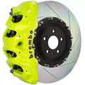 Brembo 21+ Escalade Fr GT BBK 8Pis Cast 412x38 2pc Rotor Slotted Type1-Fluo. Yellow