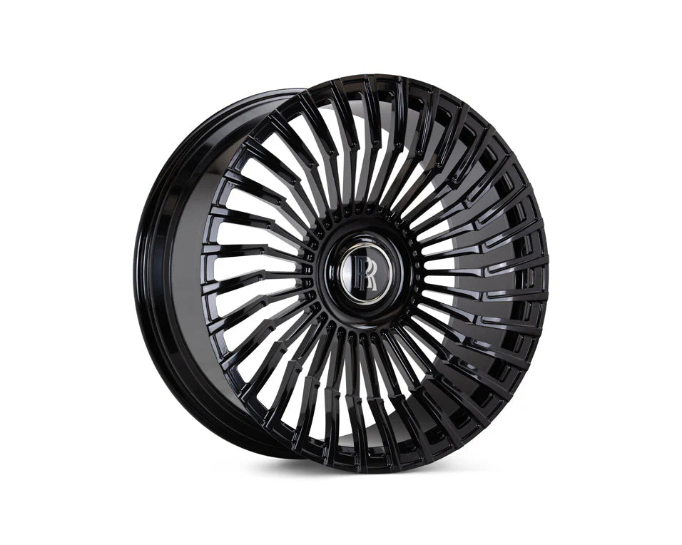 Vossen black auto part