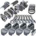 Eagle Chevy LT1350 1Pc 3.750in Crank 5.700in I-Beam Rods -5cc 4.030in Pistons Rotating Assembly
