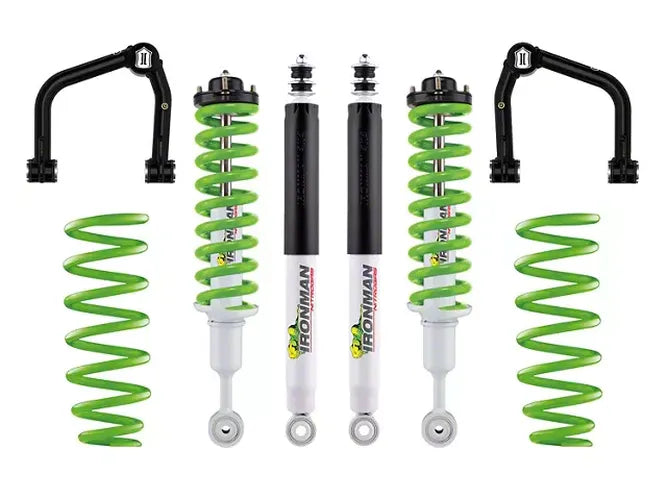 23C SEQUOIA 3IN NITRO GAS SUSP LIFT KIT STAGE 2(UCA)GREEN SPRINGS(FRONT 3IN/REAR 2.5IN)MED LOAD