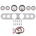 AutoMeter Phantom 67-72 Ford Truck Billet Panel/Gauge Kit - 3-3/8in. (x2) & 2-1/16in. (x4)