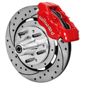 Wilwood Forged Dynalite Front Kit 12.19in Drilled 69-70 Impala Drum/Disc 69-82 Vette