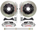 Brembo 95-98 993 C2/C4/C4S/Turbo Fr GTR BBK 6 Pist Billet 355x32 2pc Rotor Slotted Type1 - Nickel