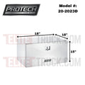 BOX AL 15X20X18 BEHIND FAIRING