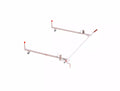 70IN QUICK CLAMP RACK PASSENGER SIDE ALUMINUM FULL SIZE