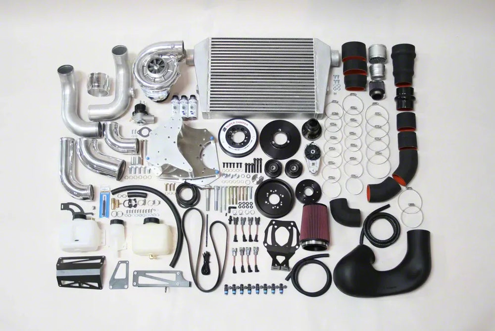 Tuner Kit 10- 13 6.2L Camaro SS w/V-7 YSi 50mm Cog Drive Charge Cooler Polished