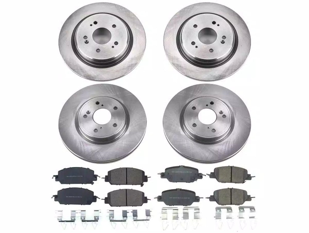 Power Stop 17-18 Honda CR-V Front & Rear Autospecialty Brake Kit