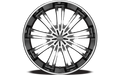 SPIDER 20x8.5 6x115.00 GLOSS BLACK MACHINED (35 mm)