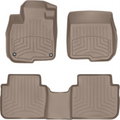 WeatherTech Tan Front Rear FloorLiner HP Fits -20-26 Chevrolet GMC 451436-1-2IM