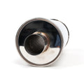 DC Sports Universal Round Muffler 2.5 Inlet 2.5 Outlet