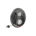 8700 EVO2 MODEL 1224V DOT LED HIGH/LOW BEAM HEATED HEADLIGHT W/CHROME INNER BEZEL SINGLE LIGHT