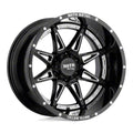 Wheel Pros Moto Metal MO993 20X10 8X6.5 G-BLK MILL -18MM MO99321080318N