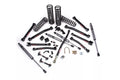 0718 JEEP JK WRANGLER 2DR 3.5IN JKRAWL LIFT KITFOX 2.5 PES R/R DSC SHOCKS 4WD