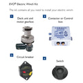 KIT - 45EVO E 12V AL BLK PREWIRE
